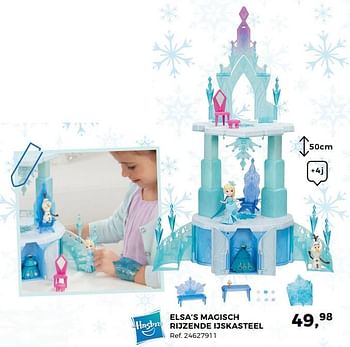 Aanbiedingen Elsa`s magisch rijzende ijskasteel - Hasbro - Geldig van 14/10/2017 tot 12/12/2017 bij Supra Bazar