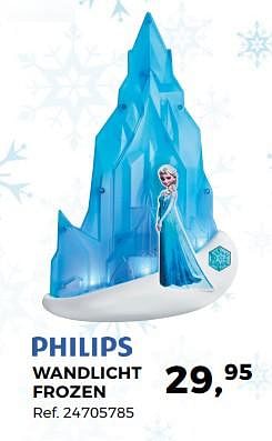 Aanbiedingen Wandlicht frozen - Philips - Geldig van 14/10/2017 tot 12/12/2017 bij Supra Bazar