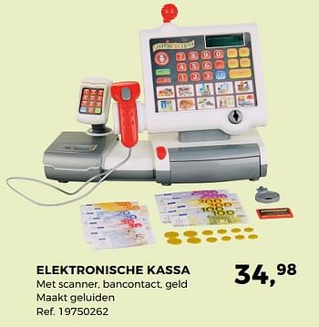 Aanbiedingen Elektronische kassa - Theo Klein - Geldig van 14/10/2017 tot 12/12/2017 bij Supra Bazar