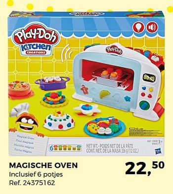 Aanbiedingen Play-doh magische oven - Hasbro - Geldig van 14/10/2017 tot 12/12/2017 bij Supra Bazar