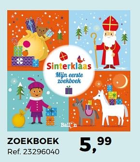 Aanbiedingen Sinterklaas mijn eerste zoekboek - Huismerk - Supra Bazar - Geldig van 14/10/2017 tot 12/12/2017 bij Supra Bazar