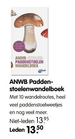 Aanbiedingen Anwb paddenstoelenwandelboek - Huismerk - ANWB - Geldig van 16/10/2017 tot 29/10/2017 bij ANWB