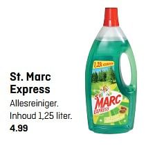 Aanbiedingen St. marc express - St Marc - Geldig van 16/10/2017 tot 29/10/2017 bij Hubo