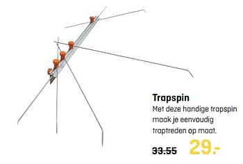 Aanbiedingen Trapspin - Huismerk - Multimate - Geldig van 16/10/2017 tot 29/10/2017 bij Multimate