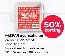 Aanbiedingen Spar ovenschalen - Spar - Geldig van 19/10/2017 tot 01/11/2017 bij Spar