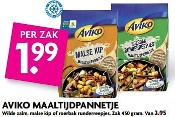 Aanbiedingen Aviko maaltijdpannetje - Aviko - Geldig van 22/10/2017 tot 28/10/2017 bij Deka Markt