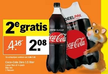 Aanbiedingen Coca-cola zero - The Coca Cola Company - Geldig van 23/10/2017 tot 29/10/2017 bij Albert Heijn