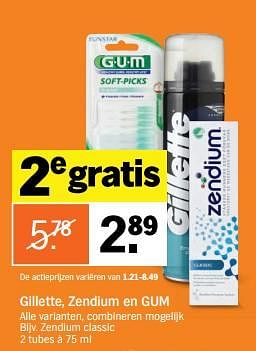 Aanbiedingen Zendium classic - Zendium - Geldig van 23/10/2017 tot 29/10/2017 bij Albert Heijn