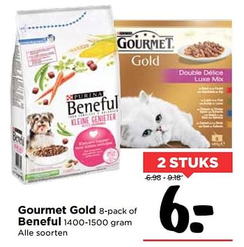 Aanbiedingen Gourmet gold - Purina - Geldig van 22/10/2017 tot 28/10/2017 bij Vomar