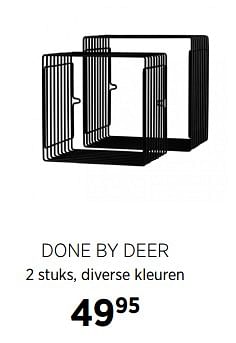 Aanbiedingen Done by deer 2 stuks - Done by Deer - Geldig van 17/10/2017 tot 28/11/2017 bij Babypark