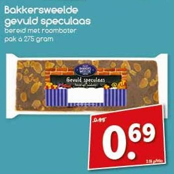 Aanbiedingen Bakkersweelde gevuld speculaas - Bakkersweelde - Geldig van 23/10/2017 tot 28/10/2017 bij Agrimarkt