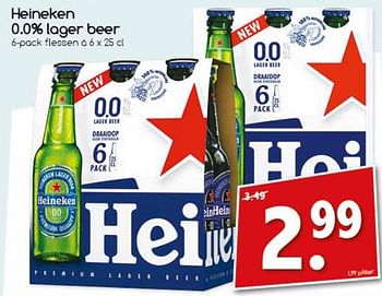 Aanbiedingen Heineken 0.0% lager beer - Heineken - Geldig van 23/10/2017 tot 28/10/2017 bij Agrimarkt