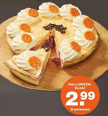 Aanbiedingen Halloweenvlaai - Huismerk - Aldi - Geldig van 23/10/2017 tot 29/10/2017 bij Aldi