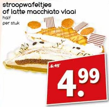 Aanbiedingen Stroopwafeltjes of latte macchiato vlaai - Huismerk - Agrimarkt - Geldig van 23/10/2017 tot 28/10/2017 bij Agrimarkt