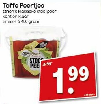 Aanbiedingen Toffe peertjes - Huismerk - Agrimarkt - Geldig van 23/10/2017 tot 28/10/2017 bij Agrimarkt