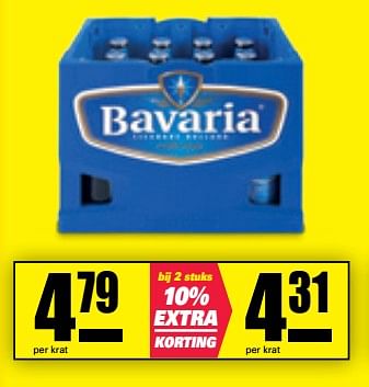 Aanbiedingen Bavaria - Bavaria - Geldig van 23/10/2017 tot 29/10/2017 bij Nettorama