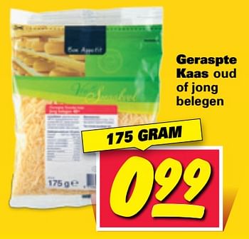 Aanbiedingen Geraspte kaas - Huismerk - Nettorama - Geldig van 23/10/2017 tot 29/10/2017 bij Nettorama