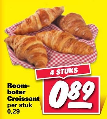 Aanbiedingen Roomboter croissant - Huismerk - Nettorama - Geldig van 23/10/2017 tot 29/10/2017 bij Nettorama