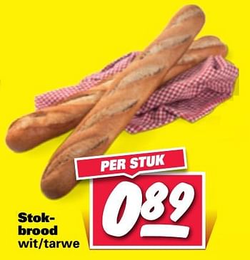 Aanbiedingen Stokbrood - Huismerk - Nettorama - Geldig van 23/10/2017 tot 29/10/2017 bij Nettorama