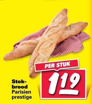 Aanbiedingen Stokbrood - Huismerk - Nettorama - Geldig van 23/10/2017 tot 29/10/2017 bij Nettorama