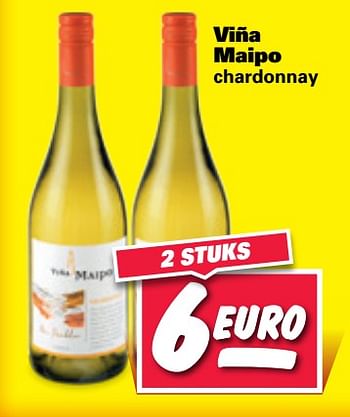 Aanbiedingen Viña maipo - Witte wijnen - Geldig van 23/10/2017 tot 29/10/2017 bij Nettorama
