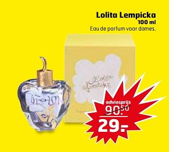 Aanbiedingen Lolita lempicka eau de parfum voor dames - Lolita - Geldig van 24/10/2017 tot 29/10/2017 bij Trekpleister