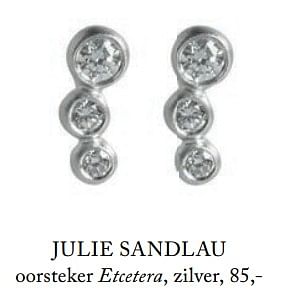 Aanbiedingen Julie sandlau oorsteker etcetera, zilver - Julie Sandlau - Geldig van 05/09/2017 tot 31/12/2017 bij De Bijenkorf