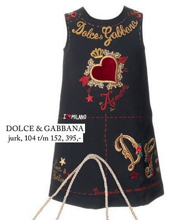 Aanbiedingen Dolce + gabbana jurk - Dolce &amp; Gabbana - Geldig van 05/09/2017 tot 31/12/2017 bij De Bijenkorf