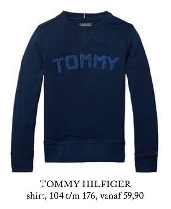 Aanbiedingen Tommy hilfiger shirt - Tommy Hilfiger - Geldig van 05/09/2017 tot 31/12/2017 bij De Bijenkorf