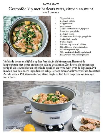 Aanbiedingen Crockpot slowcooker - Crock-Pot - Geldig van 08/10/2017 tot 23/11/2017 bij De Bijenkorf