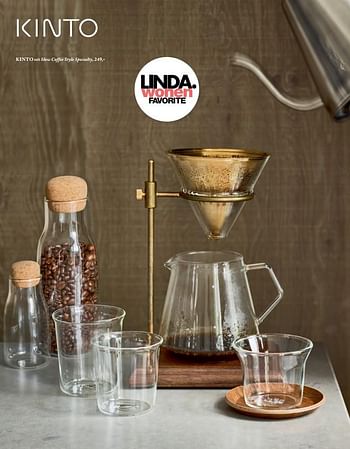 Aanbiedingen Kinto set slow coffee style specialty - Kinto - Geldig van 08/10/2017 tot 23/11/2017 bij De Bijenkorf