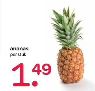 Aanbiedingen Ananas - Huismerk - Spar  - Geldig van 26/10/2017 tot 01/11/2017 bij Spar