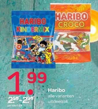 Aanbiedingen Haribo - Haribo - Geldig van 26/10/2017 tot 01/11/2017 bij Spar