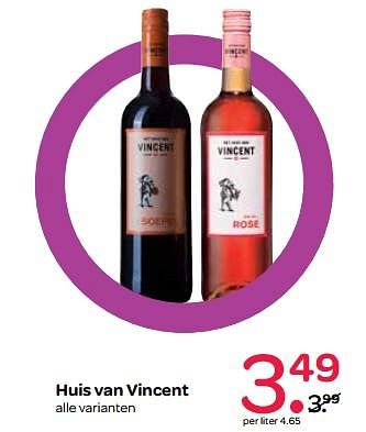 Aanbiedingen Huis van vincent - Witte wijnen - Geldig van 26/10/2017 tot 01/11/2017 bij Spar