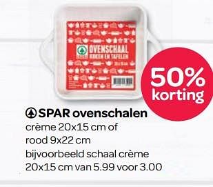 Aanbiedingen Spar ovenschalen - Spar - Geldig van 26/10/2017 tot 01/11/2017 bij Spar