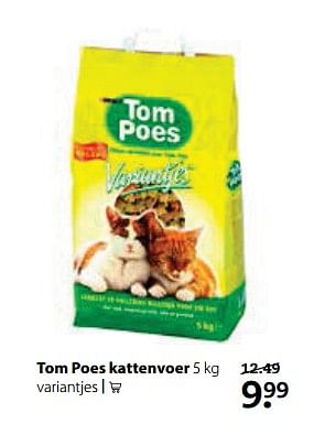 Aanbiedingen Tom poes kattenvoer - Purina - Geldig van 23/10/2017 tot 05/11/2017 bij Pets Place
