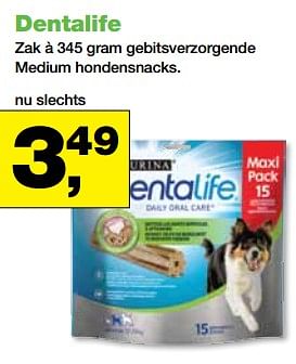 Aanbiedingen Dentalife gebitsverzorgende medium hondensnacks - Dentalife - Geldig van 23/10/2017 tot 05/11/2017 bij Jumper