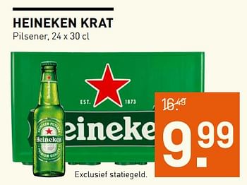 Aanbiedingen Heineken krat pilsener - Heineken - Geldig van 23/10/2017 tot 05/11/2017 bij Gall & Gall