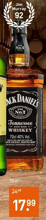 Aanbiedingen Jack daniel`s - Jack Daniel's - Geldig van 23/10/2017 tot 05/11/2017 bij Gall & Gall