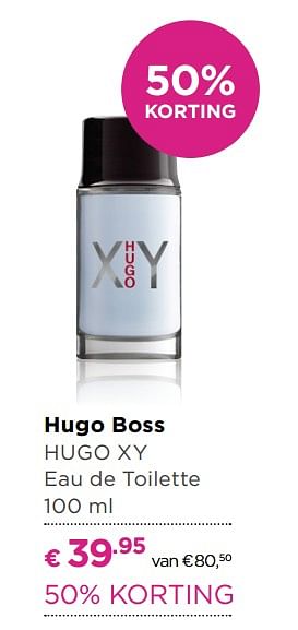 Aanbiedingen Hugo boss hugo xy - Hugo Boss - Geldig van 23/10/2017 tot 12/11/2017 bij Ici Paris XL