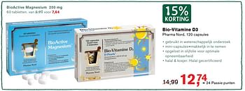Aanbiedingen Bio-vitamine d3 - Pharma Nord - Geldig van 23/10/2017 tot 12/11/2017 bij Holland & Barrett