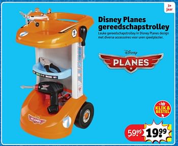 Aanbiedingen Disney planes gereedschapstrolley - Disney - Geldig van 23/10/2017 tot 31/12/2017 bij Kruidvat