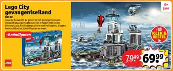 Aanbiedingen Lego city gevangeniseiland 60130 - Lego - Geldig van 23/10/2017 tot 31/12/2017 bij Kruidvat