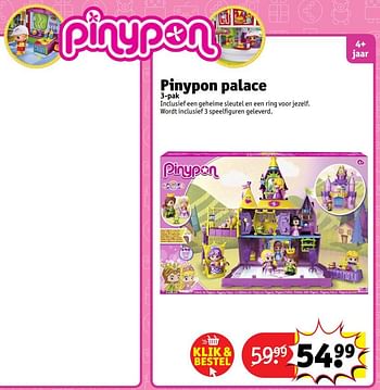 Aanbiedingen Pinypon palace - Pinypon - Geldig van 23/10/2017 tot 31/12/2017 bij Kruidvat