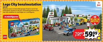 Aanbiedingen Lego city benzinestation 60132 - Lego - Geldig van 23/10/2017 tot 31/12/2017 bij Kruidvat