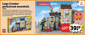Aanbiedingen Lego creator parkstraat woonhuis 31065 - Lego - Geldig van 23/10/2017 tot 31/12/2017 bij Kruidvat