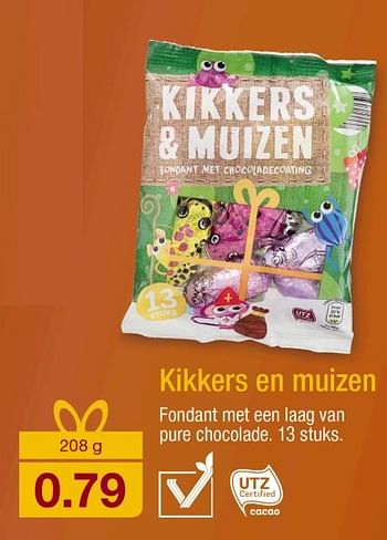 Aanbiedingen Kikkers en muizen - Huismerk - Aldi - Geldig van 30/10/2017 tot 04/11/2017 bij Aldi