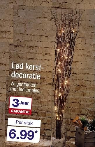 Aanbiedingen Led kerstdecoratie - Huismerk - Aldi - Geldig van 30/10/2017 tot 04/11/2017 bij Aldi
