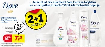 Aanbiedingen Douchecrème deeply nourishing - Dove - Geldig van 24/10/2017 tot 05/11/2017 bij Kruidvat