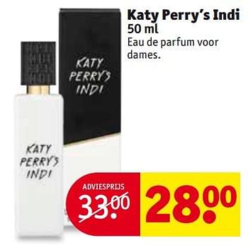 Aanbiedingen Katy perry`s indi - Katy Perry - Geldig van 24/10/2017 tot 05/11/2017 bij Kruidvat